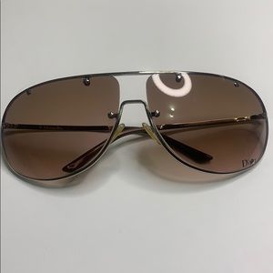 dior astrals metal aviator sunglasses